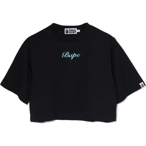BUSY WORKS CROPPED TEE LADIES