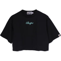 BUSY WORKS CROPPED TEE LADIES