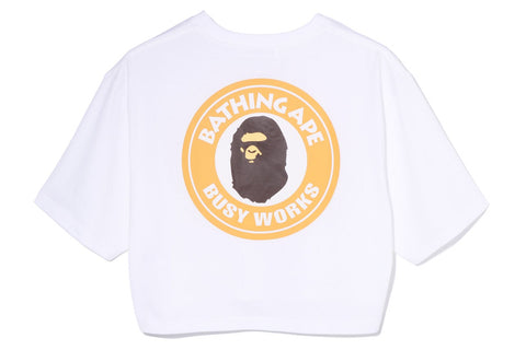 BUSY WORKS CROPPED TEE LADIES
