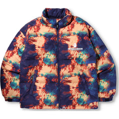 TIE DYE LOOSE FIT DOWN JACKET MENS