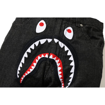 SHARK EMBRIODERY DENIM PANTS KIDS