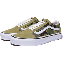 BAPE X VANS ABC CAMO OLD SKOOL LADIES