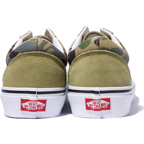 BAPE X VANS ABC CAMO OLD SKOOL LADIES