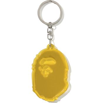 APE HEAD REFLECTIVE KEYCHAIN MENS
