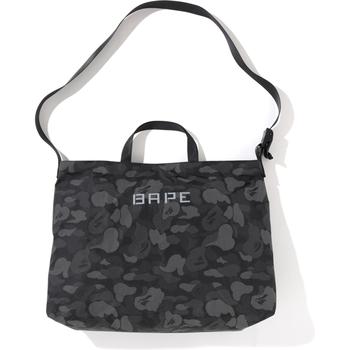 ABC DOT REFLECTIVE SHOULDER TOTE MENS