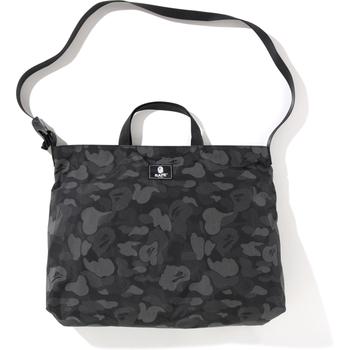 ABC DOT REFLECTIVE SHOULDER TOTE MENS
