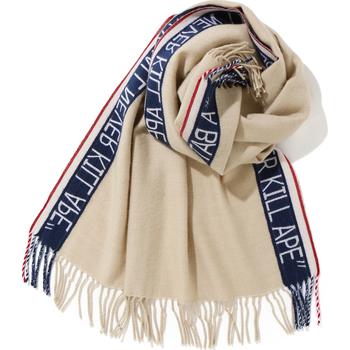 A BATHING APE BIG STOLE LADIES