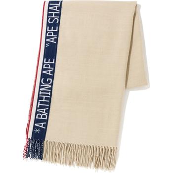 A BATHING APE BIG STOLE LADIES