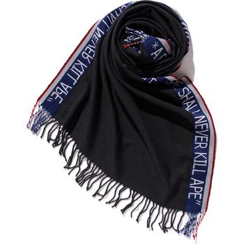 A BATHING APE BIG STOLE LADIES