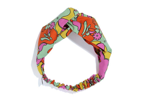 ABC CAMO FLOWER HAIR BAND LADIES