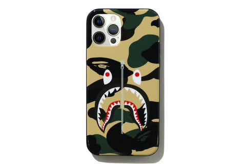 1ST CAMO SHARK IPHONE 12 / 12 PRO CASE MENS