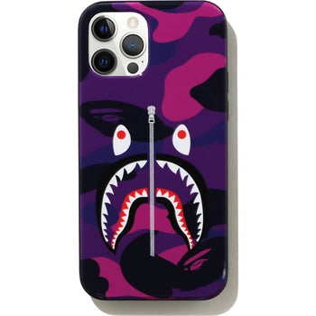 COLOR CAMO SHARK IPHONE 12 / 12 PRO CASE