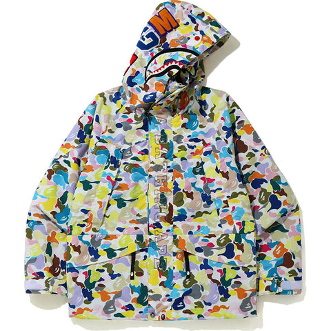 MULTI CAMO SHARK SNOWBOARD JACKET MENS