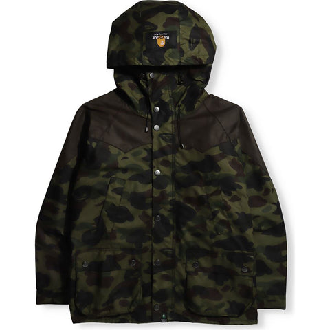 BARBOUR X BAPE 1ST CAMO BEDALE SNOWBOARD JACKET MENS