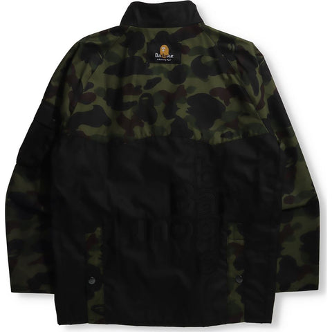BARBOUR X BAPE 1ST CAMO INTERNATIONAL RAIN JACKET MENS