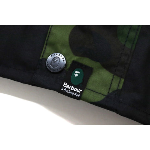 BARBOUR X BAPE 1ST CAMO INTERNATIONAL RAIN JACKET MENS
