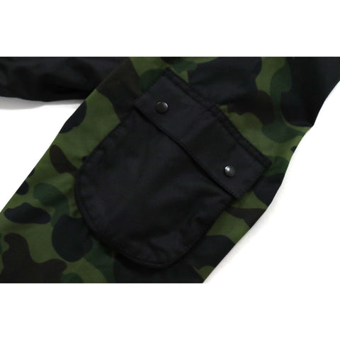BARBOUR X BAPE 1ST CAMO INTERNATIONAL RAIN JACKET MENS