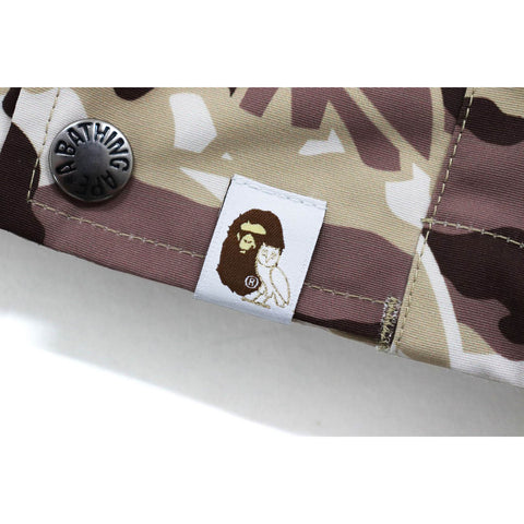 BAPE X OVO WOODLAND CAMO SNOWBOARD JACKET MENS