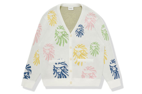 BAPE BLACK APE HEAD CARDIGAN MENS