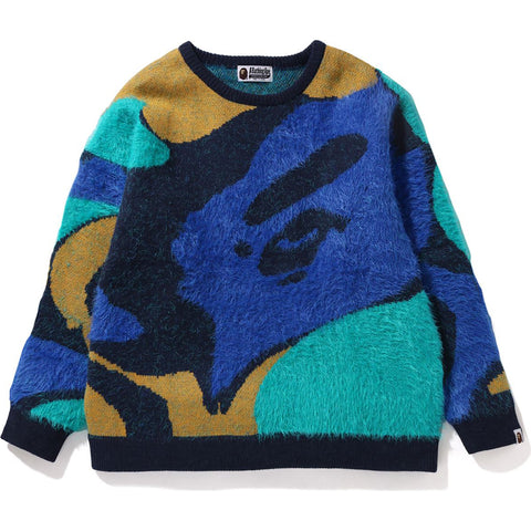 MARBLE CAMO OVERSIZED KNIT LADIES