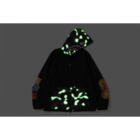 CITY CAMO SHARK HOODIE JACKET MENS