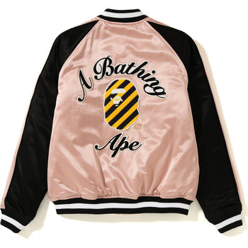 STRIPE COLLEGE SOUVENIR JACKET LADIES