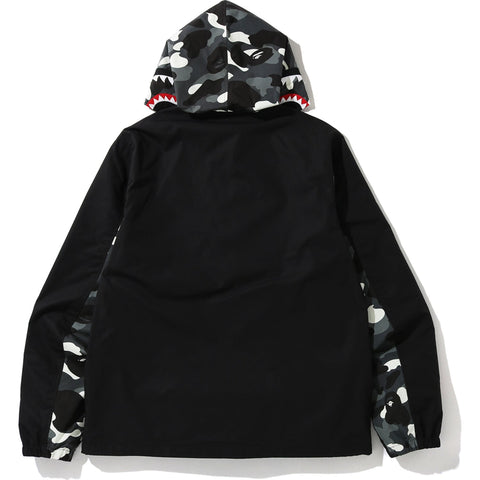 CITY CAMO SHARK HOODIE JACKET MENS