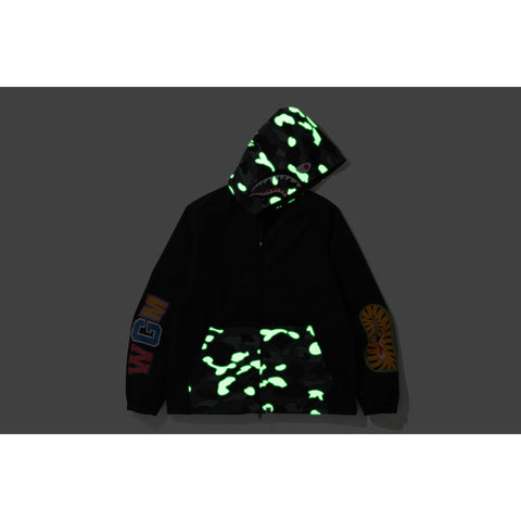 CITY CAMO SHARK HOODIE JACKET MENS