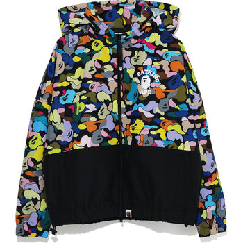 MULTI CAMO WIDE CROPPED JACKET LADIES