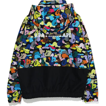 MULTI CAMO WIDE CROPPED JACKET LADIES