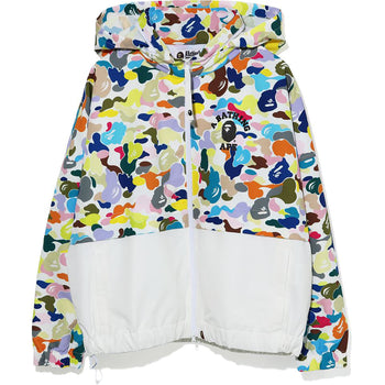 MULTI CAMO WIDE CROPPED JACKET LADIES