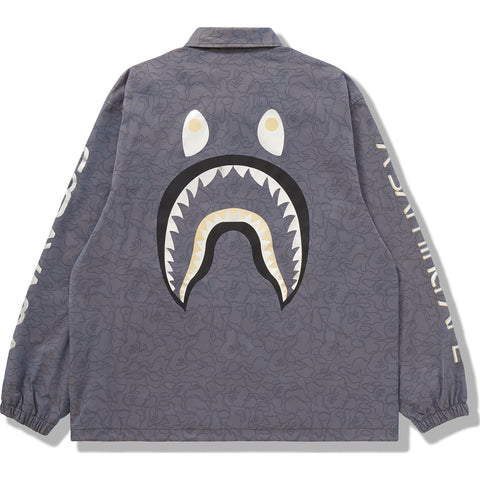 BAPE X HAJIME SORAYAMA SHARK COACH JACKET MENS