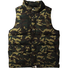 BAPE X OVO WOODLAND CAMO DOWN VEST MENS