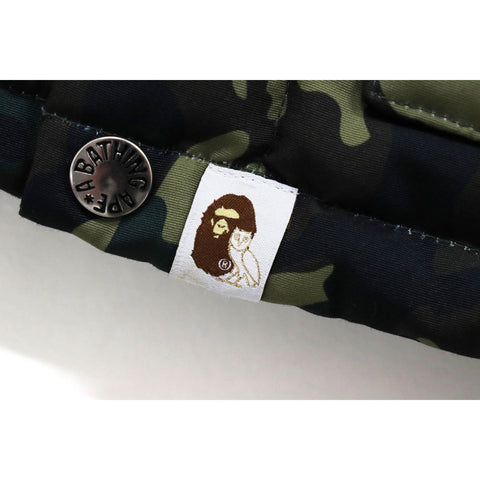 BAPE X OVO WOODLAND CAMO DOWN VEST MENS