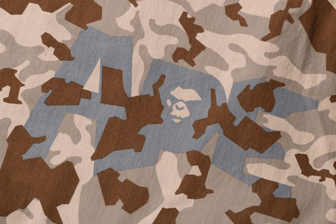 SAND CAMO MULTI POCKET HOODIE JACKET MENS