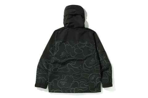 TEXT CODE CAMO HOODIE JACKET MENS
