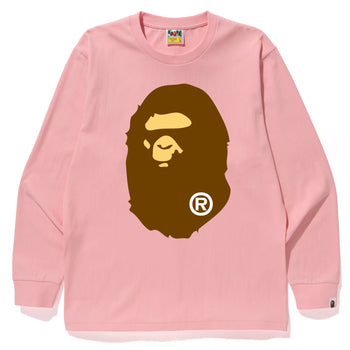 BIG APE HEAD L/S TEE MENS