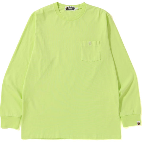 ONE POINT POCKET OVERDYE L/S TEE MENS