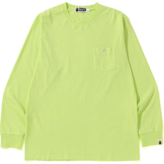 ONE POINT POCKET OVERDYE L/S TEE MENS