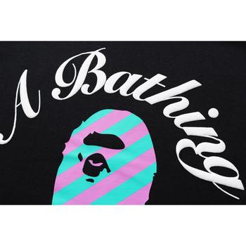 FOAM STRIPE COLLEGE L/S TEE LADIES