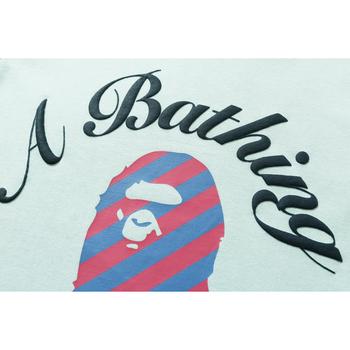 FOAM STRIPE COLLEGE L/S TEE LADIES