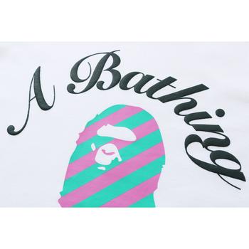 FOAM STRIPE COLLEGE L/S TEE LADIES