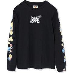 PIGMENT FLOWER APE HEAD L/S TEE LADIES