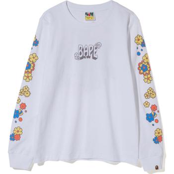 PIGMENT FLOWER APE HEAD L/S TEE LADIES