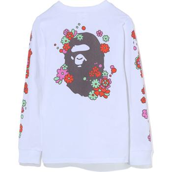 PIGMENT FLOWER APE HEAD L/S TEE LADIES