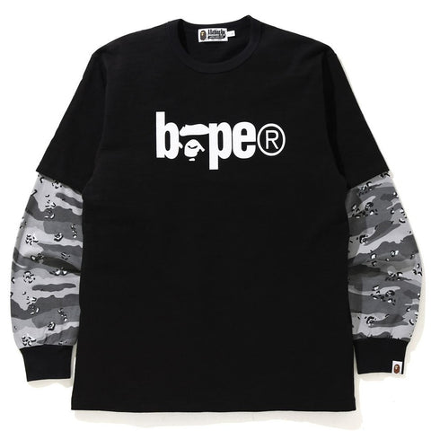 DESERT CAMO LAYERED L/S TEE MENS