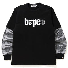 DESERT CAMO LAYERED L/S TEE MENS