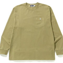 OVERDYE ONE POINT POCKET RELAXED FIT L/S TEE MENS