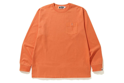 OVERDYE ONE POINT POCKET RELAXED FIT L/S TEE MENS