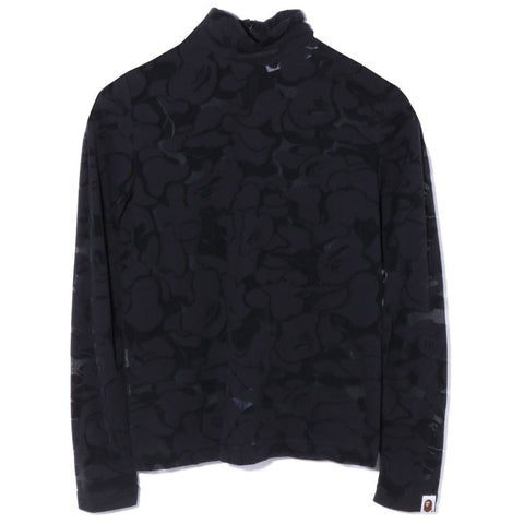 SOLID CAMO L/S TEE LADIES